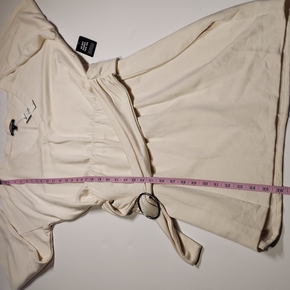 Express Midi Off White  Dress Size M - Picture 8 of 12